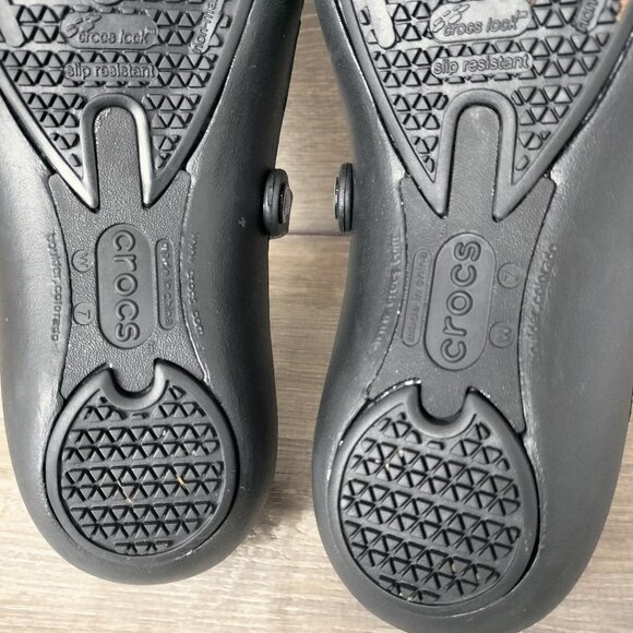 CROCS Women's Black Flats - Picture 10 of 13